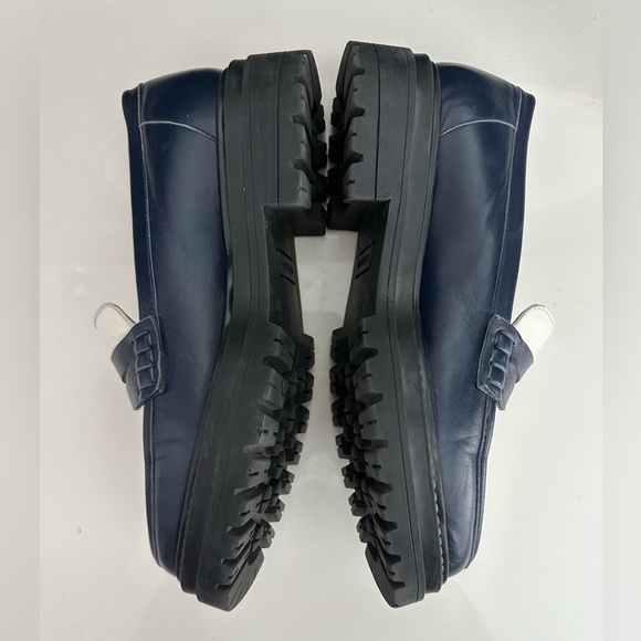 Sezane Albane Chunky Loafer in multi navy FR 37 - Picture 6 of 10